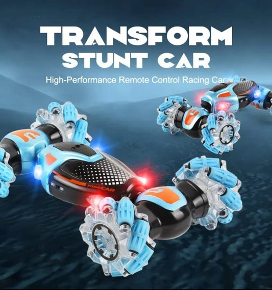 🚗 50% dto. Coche RC con control por gestos y mando – modo dual, giros 360°, luces LED y neumáticos acrobáticos. ¡El regalo perfecto para niños 3+! ✨🎁