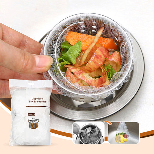 Bolsa filtrante desechable para fregadero *100