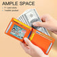 Cartera Slim para hombre con clip para billetes
