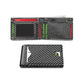 Cartera Slim para hombre con clip para billetes