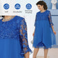 🌸Summer Hot Sale 40%OFF🌸Women's Loose Fit Lace Midi Dress