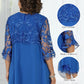 🌸Summer Hot Sale 40%OFF🌸Women's Loose Fit Lace Midi Dress