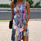 Effortless Style: Comfort Meets Elegance🏖️Summer Specials🌴Women's Sleeveless V-Neck Printed Dresses