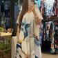 🎉Mother's Day Limited Time 50% OFF🥻Women's Loose Casual V-Neck Printed Short Sleeve Dresses