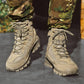 Botas de combate de trabajo antiperforación impermeables al aire libre para hombre Botas del ejército (mejora de la durabilidad)