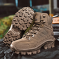 Botas de combate de trabajo antiperforación impermeables al aire libre para hombre Botas del ejército (mejora de la durabilidad)