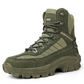 Botas de combate de trabajo antiperforación impermeables al aire libre para hombre Botas del ejército (mejora de la durabilidad)