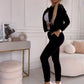 Conjunto Deportivo con Cremallera de 3 Piezas para Mujer