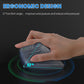 Ratón ergonómico Bluetooth para múltiples dispositivos con rueda