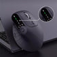 Ratón ergonómico Bluetooth para múltiples dispositivos con rueda