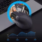 Ratón ergonómico Bluetooth para múltiples dispositivos con rueda