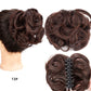 💥Hot Sale🍃Claw Clip Peluca para el pelo natural Bun