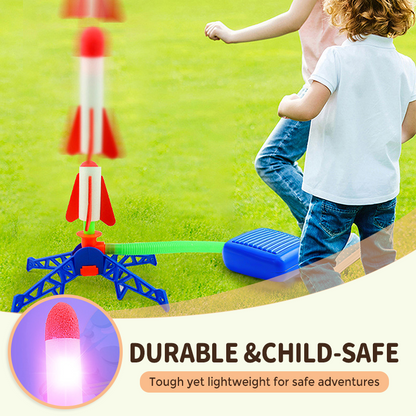 Lanzacohetes LED para niños