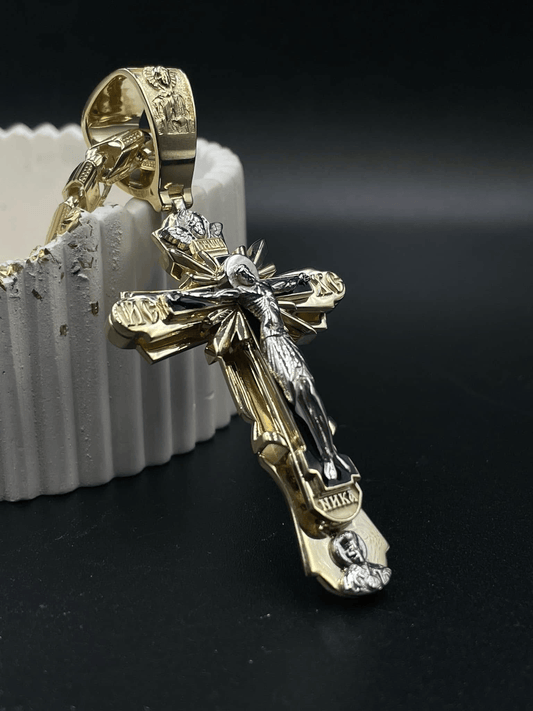 ✝️ ¡COMPRA 2 LLEVA 1 GRATIS! ⏳ Colgante de San Jesús Bendito - Acero Inoxidable, Fe y Protección en un Diseño Elegante, Ideal para Regalo 📿✨
