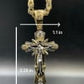 ✝️ ¡COMPRA 2 LLEVA 1 GRATIS! ⏳ Colgante de San Jesús Bendito - Acero Inoxidable, Fe y Protección en un Diseño Elegante, Ideal para Regalo 📿✨