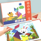 Juego de rompecabezas magnético Tangram para niño