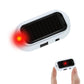 🔦 Luz LED Solar Antirrobo para Auto con Parpadeo Automático – Inalámbrica, Adhesiva y Resistente al Clima