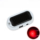 🔦 Luz LED Solar Antirrobo para Auto con Parpadeo Automático – Inalámbrica, Adhesiva y Resistente al Clima