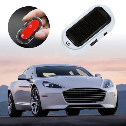 🔦 Luz LED Solar Antirrobo para Auto con Parpadeo Automático – Inalámbrica, Adhesiva y Resistente al Clima