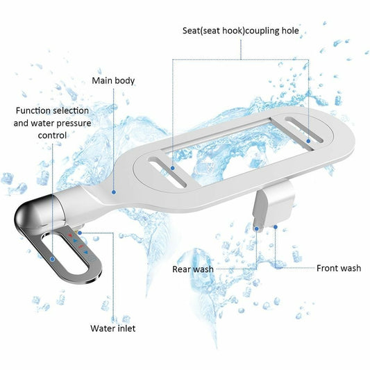 🚿✨ Bidé para Inodoro 2026 UPGRADE | Sin Electricidad, Doble Boquilla & Autolimpieza | Higiene Total, Calidad Superior 💎