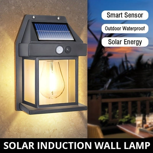 ☀️ 50% dto. Lámpara solar de pared con sensor de movimiento – 3 modos, 120° de detección, IP65 impermeable y 1800 mAh. ¡Ahorra en electricidad e ilumina jardín, garaje y patio! ✨🏠
