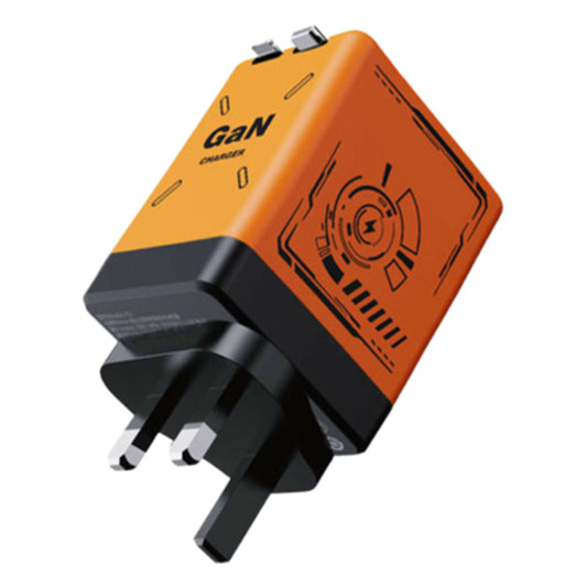🔌 50% dto. Cargador de pared retráctil 120W con cables duales integrados – tecnología GaN, control inteligente de temperatura y diseño compacto. ¡Carga rápida sin enredos! ✨🔋