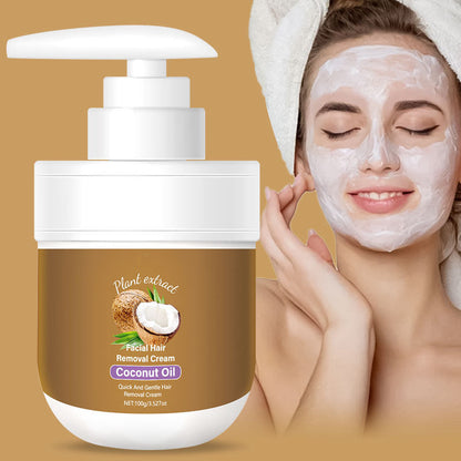 🔥📣La crema depilatoria facial de coco que ha vendido más de 500 millones de unidades.