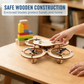 💥61% DE DESCUENTO🚀✈️ Kit de montaje de dron de madera para niños 🎁