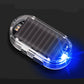 🚗 50% dto. Luz LED disuasoria solar para coche – sensor inteligente, carga USB, instalación sin cables. Protege tu auto día y noche! ✨🛡️