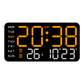 ⏰Reloj de pared digital LED decorativo multifuncional, el reloj digital sin límites para el hogar moderno.