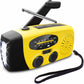 📻 50% dto. Radio de emergencia multifunción – carga solar, manivela y USB, linterna LED, alertas NOAA y power bank. ¡IPX3 resistente a salpicaduras, 220 g! ✨⚡