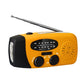 📻 50% dto. Radio de emergencia multifunción – carga solar, manivela y USB, linterna LED, alertas NOAA y power bank. ¡IPX3 resistente a salpicaduras, 220 g! ✨⚡