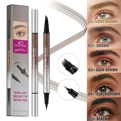 💥 50% dto. – ¡+50K vendidos! Bolígrafo líquido 2 en 1 para cejas – impermeable, trazo fino y efecto natural. ¡Venta flash, no te lo pierdas! ✨💕