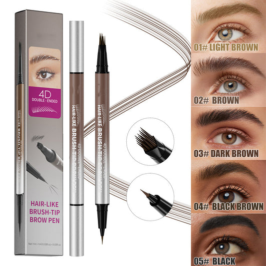 💥 50% dto. – ¡+50K vendidos! Bolígrafo líquido 2 en 1 para cejas – impermeable, trazo fino y efecto natural. ¡Venta flash, no te lo pierdas! ✨💕