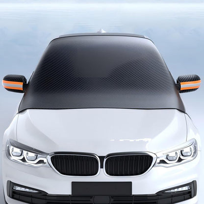 🚗 50% dto. Funda protectora para parabrisas – impermeable, resistente al fuego, con imanes y correas elásticas. ¡Protección todo el año con tiras reflectantes! ✨🛡️