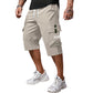 🐰✨ Pantalones Capri Cargo Casual para Hombre con Cintura de Cordó