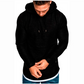 👕 ¡60% DE DESCUENTO! 🔥 Plain Drawstring Hoodie & Long Sleeves – Soft Fabric, Kangaroo Pockets & Streetwear Look 🧶