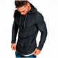 👕 ¡60% DE DESCUENTO! 🔥 Plain Drawstring Hoodie & Long Sleeves – Soft Fabric, Kangaroo Pockets & Streetwear Look 🧶