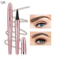 ✏️ ¡COMPRA 1 Y LLÉVATE 1 GRATIS! ✨ Lápiz de cejas 3D Microblading: punta de 4 púas, resistente al agua y efecto pelo natural 🖌️