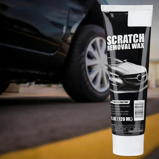 💎 ¡50% DE DESCUENTO! 💎 Cera universal para eliminar arañazos del coche: repara, pule y restaura en 3 sencillos pasos (120 ml) 🚗✨