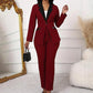💐Conjunto de traje formal moderno con pantalón recto