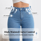 👖 ¡50% DE DESCUENTO! 💙 Jeans elásticos acampanados de talle alto para mujer: ajuste cómodo, estilo retro y tejido elástico 🌸