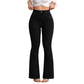 👖 ¡50% DE DESCUENTO! 💙 Jeans elásticos acampanados de talle alto para mujer: ajuste cómodo, estilo retro y tejido elástico 🌸