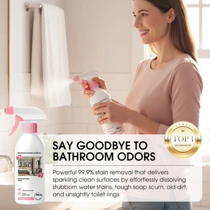 🚿 50% dto. Limpiador de baño multiusos – elimina manchas de agua y cal sin frotar. Aroma botánico y sin rayones en todas las superficies! ✨🌿
