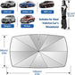 ☂️🚗 ¡PROMOCIÓN! Parasol plegable Parapli resistente a los rayos UV para parabrisas de coche ✨ apto para la mayoría de vehículos