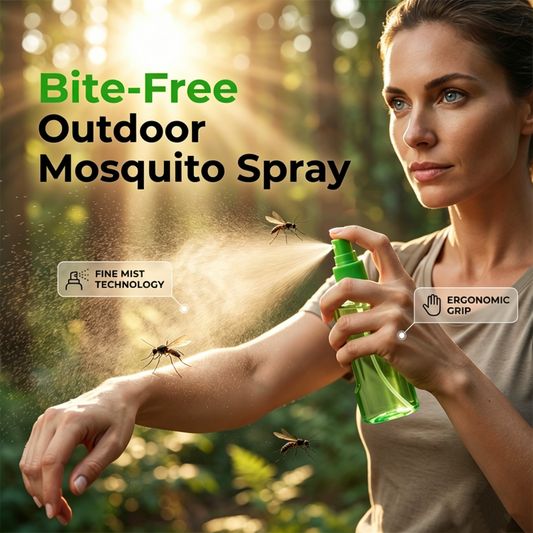 🌿 Spray repelente de mosquitos apto para toda la familia: ¡protege a tus seres queridos de forma natural! 🦟💚 A base de plantas, suave con la piel y eficaz contra los insectos: diversión al aire libre sin preocupaciones para todos. 🌸✨