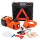 🔧 50% dto. Kit de gato hidráulico 12 en 1 – 5 toneladas, eléctrico, llave de impacto y bomba. Cambia neumáticos rápido y seguro! 🚗⚡