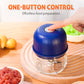 🧄💨 Picadora portátil sin cables | Potente y pequeña, ideal para preparar alimentos en cocinas pequeñas ✅