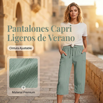 ⏰🔥 ¡50% DE DESCUENTO POR TIEMPO LIMITADO! 👖✨ Pantalones Cortos Plisados de Algodón y Lino para Mujer – Frescos, Cómodos y Elegantes 🌿💖