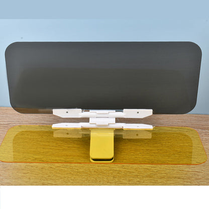 🚗 50% dto. Visera antirreflejos con doble lente para coche – lente gris de día, amarilla de noche. Reduce el deslumbramiento y mejora la visibilidad con niebla! ✨🛡️